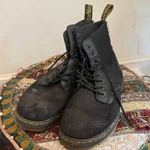 Dr. Marten’s Combs Black Combat Boots